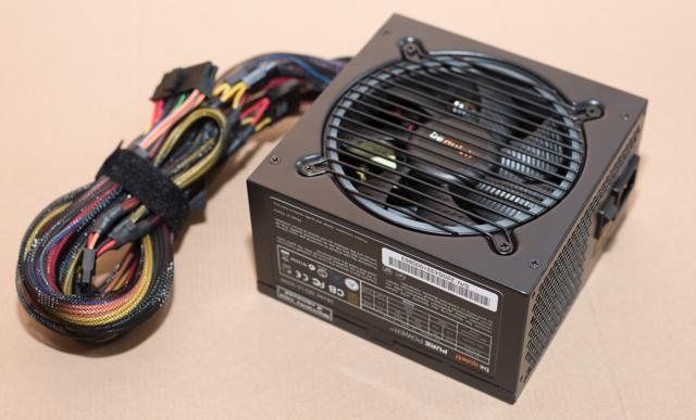 A black, 300W power supply.